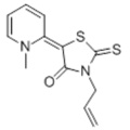 2-THIOXO-3-ALLYL-2-4-OXO-5- (N-MÉTHYL-PYRID-2-YLIDEN) -1,3-THIAZOLDINE CAS 34330-15-9
