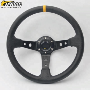 Volario de dirección de autos de ajuste PVC de 350 mm para autos