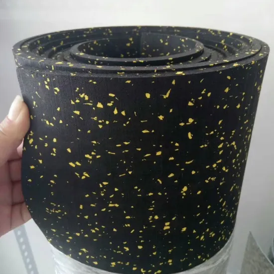 Fitness EPDM Rubber Gym Mat Flooring Roll