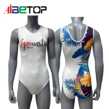 Leotards de dança de spandex personalizados para estilo de ginástica