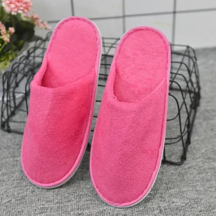 High Quality couple cotton slippers