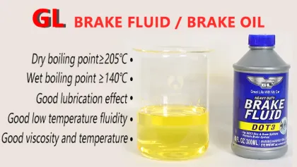 Brake Fluid Dot 3,Dot 4,Dot 5.1