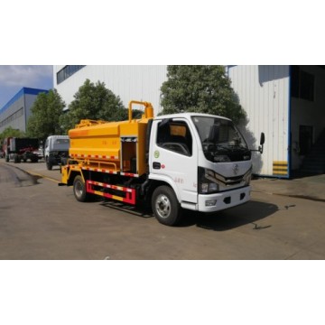 Caminhão de sucção de limpeza Dongfeng Euro 6 3,5 cm
