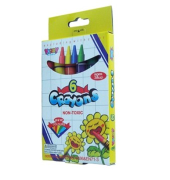 6-color crayon set