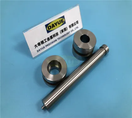 Punches and molds for pressing pharmaceutical tablets