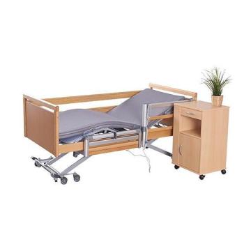 Wooden Movable Folding Intensive Care Bed