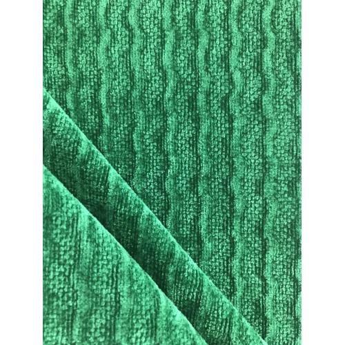 Chenille Jacquard Knitted Clothing Fabric