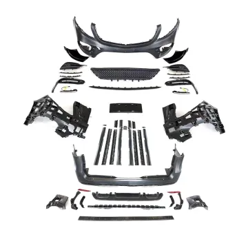 Mercedes-Benz V Class W447 2016-2018 Car Body Kit Upgrade: Complete Front and Rear Bumper Set with Rear Light from V Bra-Bus