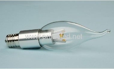 2700/3000k 3w Led Candle Bulb 