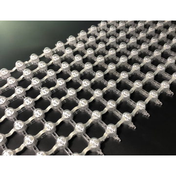 Настраиваемая гибкая светодиодная пиксельная сетка для брендинга рекламных щитов