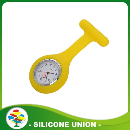 Silicone nurse watch, brooch nurse watch for nurse