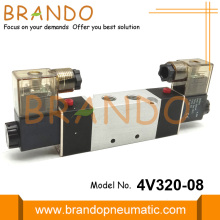 4V320-08 Pneumatic Directional Control Valve 5/2 Way 24VDC