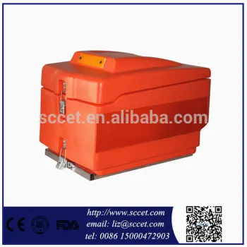 45L insulated box for delivery fast food, plastic PE food box for delivery