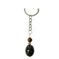 Natural Gemstone Agate Keychain