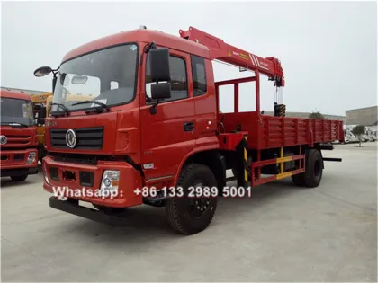 Sany Palfinger 7 ton straight boom truck crane for sale in Panama