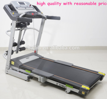 Bailih home treadmill prices model 187B, hot sale manual treadmill with massager