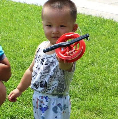 100M Twisted Kite String Line with Red Wheel Reel for Outdoor Play and Children's Kites