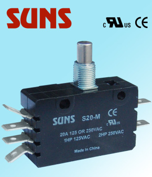 S20-M UL approval high temperature mini microswitches