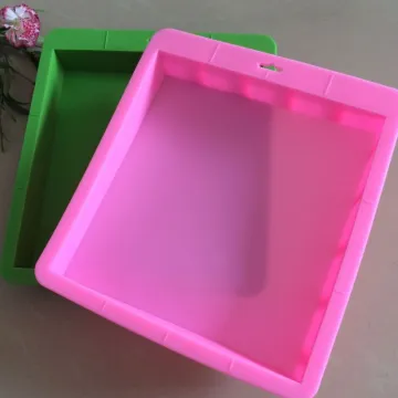 cake soap mold silicone molds tray loaf square