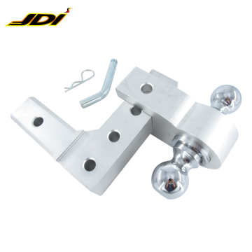 Factory Direct Adjustable Oxidation Aluminum Trailer Hitch with 50mm Steel Towing Ball