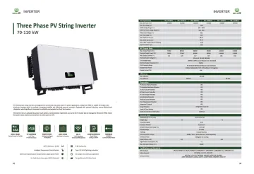 PV System Solar Power Three Phase Intelligent Inverter