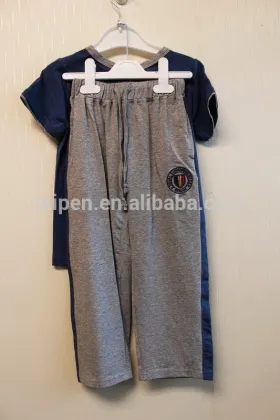 Fashion New Style Kids Clothing Wholesale Boys Sport Set Short Sleeve Clothes Set