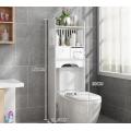 Washroom Furniture Wooden Toilet Bathroom Shelf