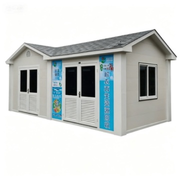 Smart Community Waste Bins with Stainless Steel Design