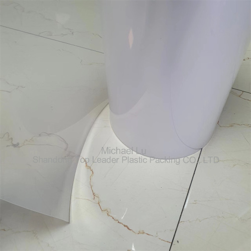 glossy 0.5mm high transparency pp thermoforming sheet