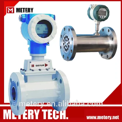 oil gas diesel fuel turbine flow meter turbine type flow sensor