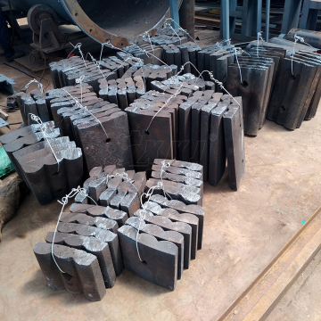 Supplier Ex-Factory Prices for High Manganese Cast Steel Liners for Ball Mills