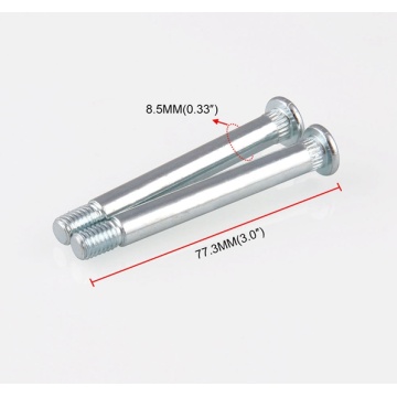 Stainless steel door hinge repair kit for Lincoln