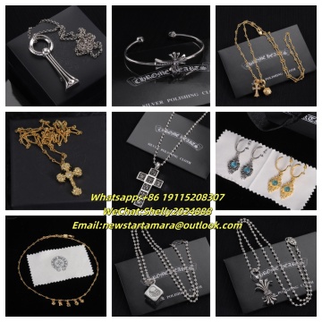 Wholesale Luxury 925 silver Jewelry necklace/ring/bracelet/brooch for lady/gentleman