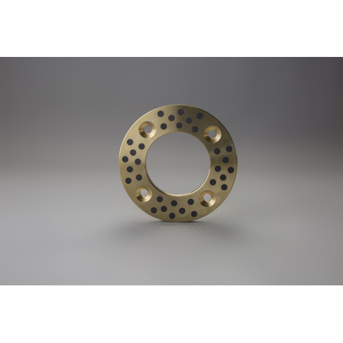 High-temperature Dry-running Oilless Self Lubricating Solid Graphite Inserted Bronze Thrust Washer