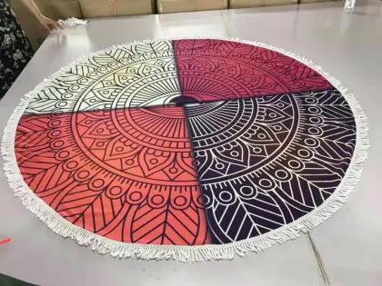 Novelty Beach Towels Round Beach Blanket