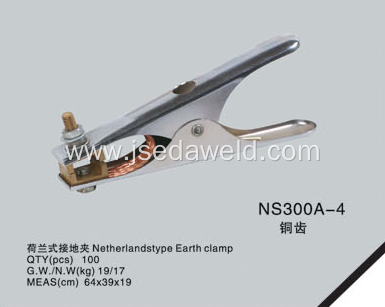 Netherlands type earth clamp NS300A-4