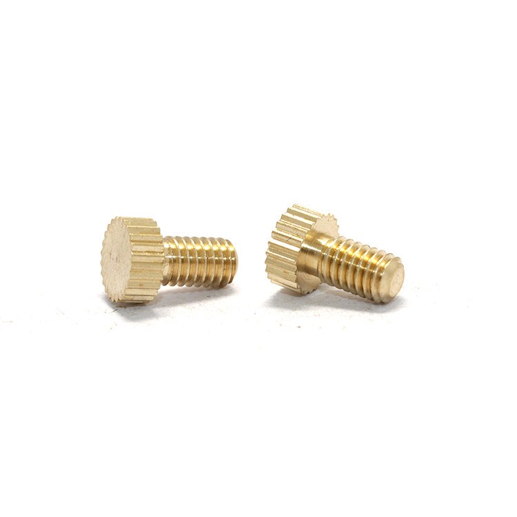 Decorative Slotted Brass Cap Machine Screw