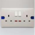 13a Household new bakelite wall switch socket