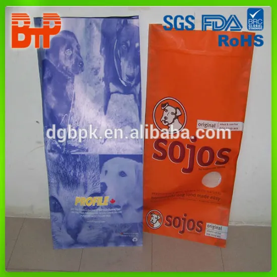 dog treats plastic packaging bag