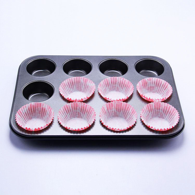 Recipiente para cupcake de aço carbono resistente