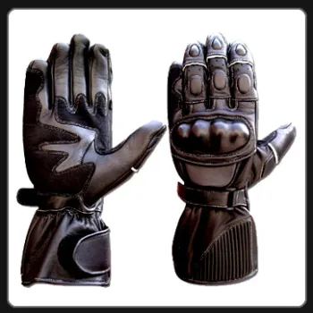 Motorbike Leather Gloves