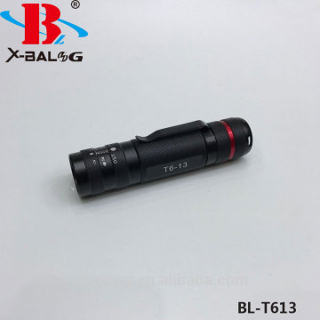 ZOOM rechargeable flashlight BAILONG BRAND