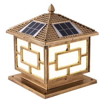 High-Quality Outdoor Waterproof Pillar Light Made of Aluminum and Glass: Specifications and Features