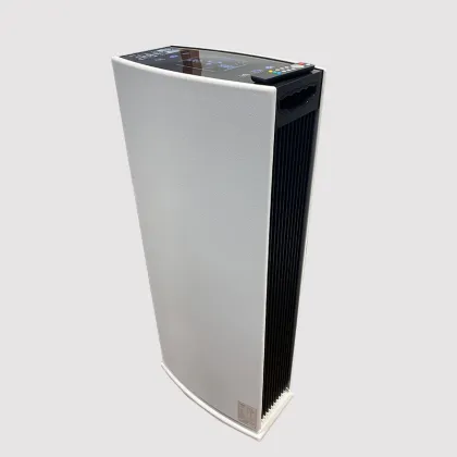 Vertical ESP + UVC light Air disinfection purifier