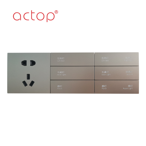 Plastic touch wall switch