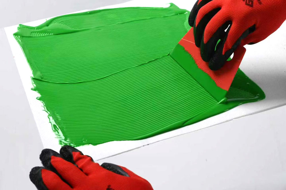 Artificial turf adhesive.3