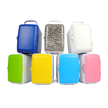 4 Liter 6 Can 12 Volt RV Mini Fridge - Portable Car Fridge for Personal Use
