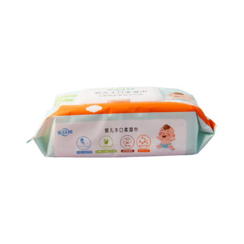 Lingettes sèches en tissu pour bébés nettoyant les lingettes non tissées en coton