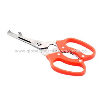 Utility scissors, colorful and customized designs are available
