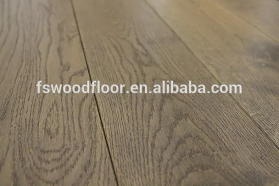 wire brushed grey oak hardwood flooring